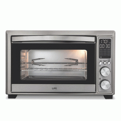 Φριτέζα αέρος & ηλεκτρικό φουρνάκι 2 σε 1 30L 1800W με ψηφιακή οθόνη λειτουργία επαναθέρμανσης και απόψυξης