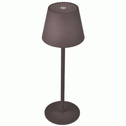 Πορτατίφ LED PC επαναφορτιζόμενο με αποχρώσεις CCT 3W 5VDC USB σε καφέ χρώμα 