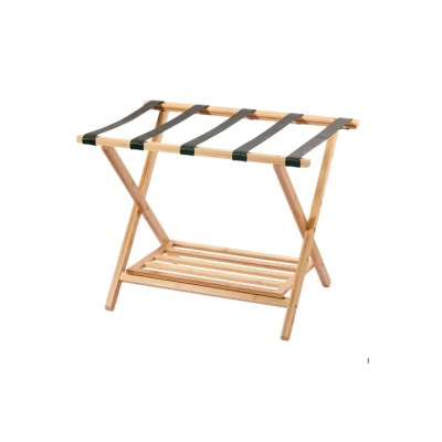 Ξύλινη βάση από bamboo για βαλίτσες αναδιπλούμενη διαστάσεων 66x41xΥ51.5cm