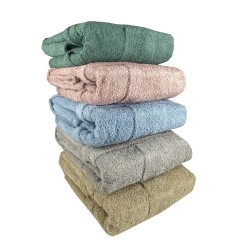 Μπουρνούζι με κουκούλα σε χρώμα Dusty Rose νούμερο Large