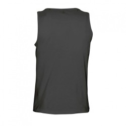 Ανδρικό αμάνικο μπλουζάκι σε μαύρο χρώμα νούμερο Large