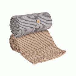 Ριχτάρι Matcho 80%cotton – 20% polyester διαστάσεων 180x250cm σε χρώμα γκρι