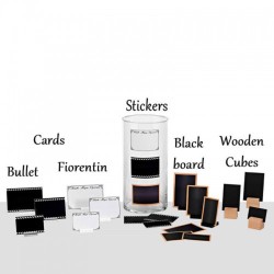 Επιτραπέζια βάση συγκράτησης για κάρτες διάφανο ελληνικής κατασκευής GARIBALDI