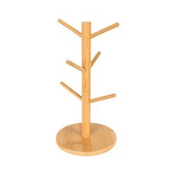 Stand καλόγερος Bamboo 10 θέσεων για κουλούρι Θεσσαλονίκης διαστάσεων Φ23xΥ:54