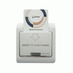 Διακόπτης εξοικονόμησης ενέργειας Mifare με χρονοκαθυστέρηση συμβατός με κλειδαριές Orbita