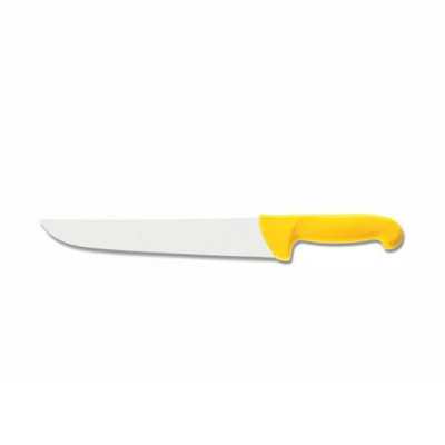 Μαχαίρι κρέατος από ανοξείδωτο ατσάλι 20cm με κίτρινη λαβή