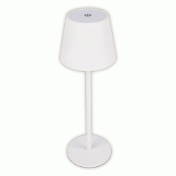 LED πορτατίφ PC επαναφορτιζόμενο CCT 3W USB 5VDC σε λευκό χρώμα IP44 LED πορτατίφ PC επαναφορτιζόμενο CCT 3W USB 5VDC σε λευκό χρώμα IP44