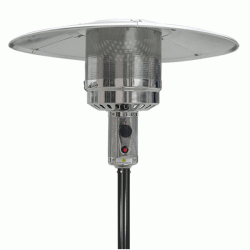 Σόμπα-μανιτάρι υγραερίου εξωτερικού χώρου 13000W διαθέτει πιεζοηλεκτρική ανάφλεξη ζεσταίνει έως και 25τ.μ