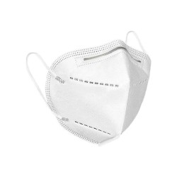 Μάσκα μίας χρήσης KN95 - FFP2 σε χρώμα λευκό 20 τμχ Μάσκα μίας χρήσης KN95 - FFP2 σε χρώμα λευκό 20 τμχ