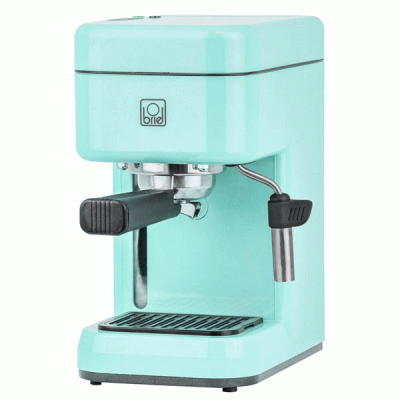 Μηχανή espresso BRIEL B14S 1000W 20 bar μπλε με ανοξείδωτο Boiler & Steam pipe