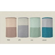 Κουβερλί ultrasonic Sam 100% microfiber χρώματος Mint-L.grey διαστάσεων 220x240cm Κουβερλί ultrasonic Sam 100% microfiber χρώματος Mint-L.grey διαστάσεων 220x240cm