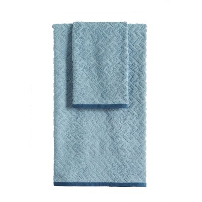 Πετσέτα προσώπου Art 3236 διαστάσεων 50x90cm σε γαλάζιο χρώμα 500gsm