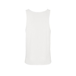 Αμάνικο οργανικό T-shirt σε λευκό χρώμα νούμερο Large