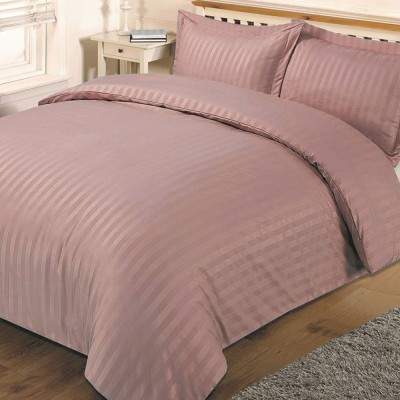 Σετ σεντόνια μονά “Glamour” μονόχρωμα σε χρώμα ροζ poly/cotton διαστάσεων 170x280cm