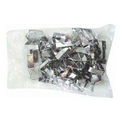 Ανοξείδωτα κλιπς για τραπεζομάντηλα σε συσκευασία 50 τεμαχίων