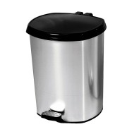 Πεντάλ μεταλλιζέ πλαστικό με εμφάνιση μεταλλικού 12 λίτρων