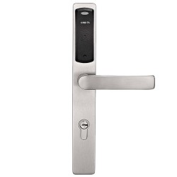 Κλειδαριά RFID Orbita E3061P ασημί Slim Line κατάλληλη για πόρτες αλουμινίου