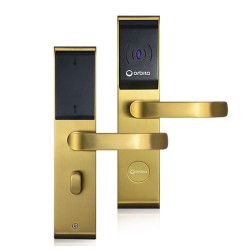 Aδιάβροχη κλειδαριά Orbita RFID E3142B Gold Bluetooth από ανοξείδωτο ατσάλι τεχνολογίας Mifare