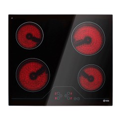 Εστία με 4 μάτια VOX EBC 400 DB 6.5kW με ψηφιακό έλεγχο και δείκτη θέρμανσης επιφάνειας