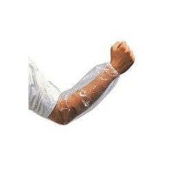 Προστατευτικά επιμανίκια μιας χρήσης non-woven πολυπροπυλένιο σε λευκό χρώμα one size 100 τεμαχίων Προστατευτικά επιμανίκια μιας χρήσης non-woven πολυπροπυλένιο σε λευκό χρώμα one size 100 τεμαχίων