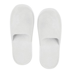 Παντόφλες επισκέπτη σε λευκό χρώμα με πάχος σόλας 4mm Antisleep  Παντόφλες επισκέπτη σε λευκό χρώμα με πάχος σόλας 4mm Antisleep