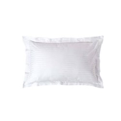Μαξιλαροθήκη Oxford λευκή με ρίγα διαστάσεων 50x70cm 160TC με σύνθεση 50% βαμβάκι-50% πολυέστερ Ελληνικής κατασκευής Μαξιλαροθήκη Oxford λευκή με ρίγα διαστάσεων 50x70cm 160TC με σύνθεση 50% βαμβάκι-50% πολυέστερ Ελληνικής κατασκευής