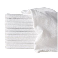 Πετσέτα χεριών πενιέ 500gsm σε λευκό χρώμα 100% cotton διαστάσεων 30x30cm Πετσέτα χεριών πενιέ 500gsm σε λευκό χρώμα 100% cotton διαστάσεων 30x30cm