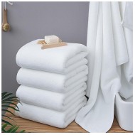Πετσέτα προσώπου πενιέ 500gsm σε λευκό χρώμα 100% cotton διαστάσεων 50x90cm Πετσέτα προσώπου πενιέ 500gsm σε λευκό χρώμα 100% cotton διαστάσεων 50x90cm