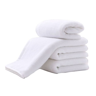 Πετσέτα μπάνιου 100% cotton πεννιέ 600gsm με διαστάσεις 75x150cm σε λευκό χρώμα 