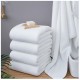 Πετσέτα μπάνιου 100% cotton πεννιέ 600gsm με διαστάσεις 75x150cm σε λευκό χρώμα 