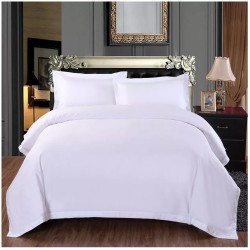 Σεντόνι μονό λευκό 144TC με σύνθεση 50% βαμβάκι-50% πολυέστερ διαστάσεων 160x280cm  Ελληνικής κατασκευής