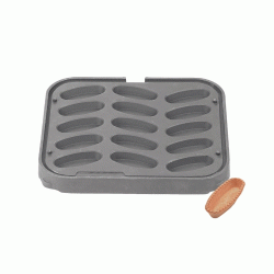 Πλάκα για τάρτα γόνδολα Τ15 αλουμινίου με αντικολλητική επίστρωση με 15 θέσεις με άνοιγμα διαμέτρου 102mm Πλάκα για τάρτα γόνδολα Τ15 αλουμινίου με αντικολλητική επίστρωση με 15 θέσεις με άνοιγμα διαμέτρου 102mm