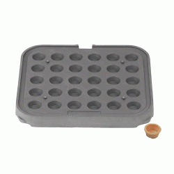 Πλάκα αλουμινίου με αντικολλητική επίστρωση για ταρτάκια μικρά Τ30 με 30 θέσεις διαμέτρου 42mm  Πλάκα αλουμινίου με αντικολλητική επίστρωση για ταρτάκια μικρά Τ30 με 30 θέσεις διαμέτρου 42mm