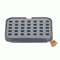 Πλάκα αλουμινίου με αντικολλητική επίστρωση για τάρτα σε σχήμα τετράγωνου Τ35 με 35 θέσεις Πλάκα αλουμινίου με αντικολλητική επίστρωση για τάρτα σε σχήμα τετράγωνου Τ35 με 35 θέσεις