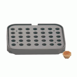 Πλάκα αλουμινίου με αντικολλητική επίστρωση για τάρτα σε σχήμα οκταγώνου Τ35 με 35 θέσεις Πλάκα αλουμινίου με αντικολλητική επίστρωση για τάρτα σε σχήμα οκταγώνου Τ35 με 35 θέσεις