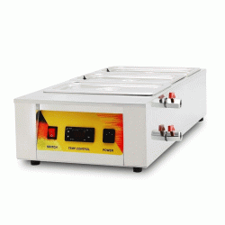 Μπαιν μαρί σοκολάτας D.T. 331 με 3 ανοξείδωτα GN 1/3 με θερμοστάτη έως 50 βαθμούς κελσίου Μπαιν μαρί σοκολάτας D.T. 331 με 3 ανοξείδωτα GN 1/3 με θερμοστάτη έως 50 βαθμούς κελσίου