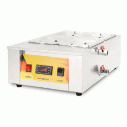 Μπαιν μαρί σοκολάτας D.T. 332 με 4 ανοξείδωτα GN 1/3 με καπάκι διαστάσεων 53x40x22cm Μπαιν μαρί σοκολάτας D.T. 332 με 4 ανοξείδωτα GN 1/3 με καπάκι διαστάσεων 53x40x22cm