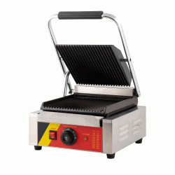 Τοστιέρα Grill επαφής 689 με αφαιρούμενο λιποσυλλέκτη ισχύος 1,8kW και επιφάνεια διαστάσεων 240x230mm