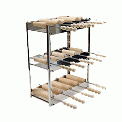 Βάση για Chimney Cake 1033 από ανοξείδωτο μέταλλο με 3 επίπεδα και 15 θέσεις για σούβλες Βάση για Chimney Cake 1033 από ανοξείδωτο μέταλλο με 3 επίπεδα και 15 θέσεις για σούβλες