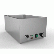 Μπαιν μαρί 1,2kW BBM-A χωρίς λεκανάκια  με θερμοστάτη 85°C  και διακόπτη on/0ff