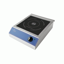 Επαγωγική εστία Karma 3500W με 10 επίπεδα θερμοκρασίας 60°-240°C και οθόνη ενδείξεων στην κεραμική επιφάνεια