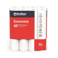 Ρολά υγείας Gofre Economy 40ρολά γκοφραρισμένα 20m ENDLESS Ρολά υγείας Gofre Economy 40ρολά γκοφραρισμένα 20m ENDLESS