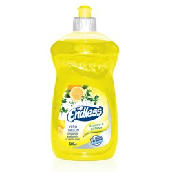Υγρό πιάτων με υπέροχο άρωμα λεμόνι & βότανα 500ml ENDLESS Υγρό πιάτων με υπέροχο άρωμα λεμόνι & βότανα 500ml ENDLESS