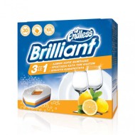 Ταμπλέτες πλυντηρίου πιάτων Brilliant Stream Tab 3σε1 συσκευασία 30 ταμπλέτες ENDLESS Ταμπλέτες πλυντηρίου πιάτων Brilliant Stream Tab 3σε1 συσκευασία 30 ταμπλέτες ENDLESS