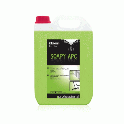 Πράσινο σαπούνι για ξύλινα πατώματα 5LT Top Line Soapy Apc 