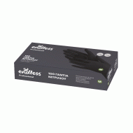 Γάντια νιτριλίου σε χρώμα μαύρο νούμερο medium συσκευασία των 100 τεμαχίων Γάντια νιτριλίου σε χρώμα μαύρο νούμερο medium συσκευασία των 100 τεμαχίων