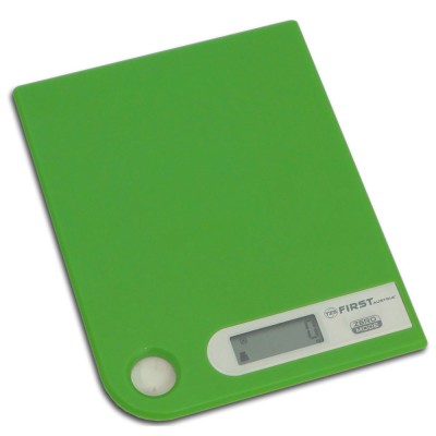 Ψηφιακή ζυγαριά κουζίνας σε πράσινο χρώμα υψηλής ακρίβειας με μέγιστο βάρος 5kg First Austria FA-6401-1-GN