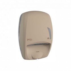 Θήκη Duo χειροπετσέτας και σαπουνοθήκη ελεγχόμενης κατανάλωσης διαστάσεων 44.8x30.9x15.6cm σε μπεζ χρώμα