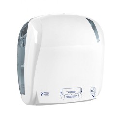 Θήκη ρολού χειροπετσέτας AUTOCUT σε λευκό χρώμα διαστάσεων 371x330x221mm