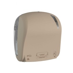 Θήκη χειροπετσέτας ρολού AUTOCUT σε μπεζ χρώμα διαστάσεων 371x330x221mm